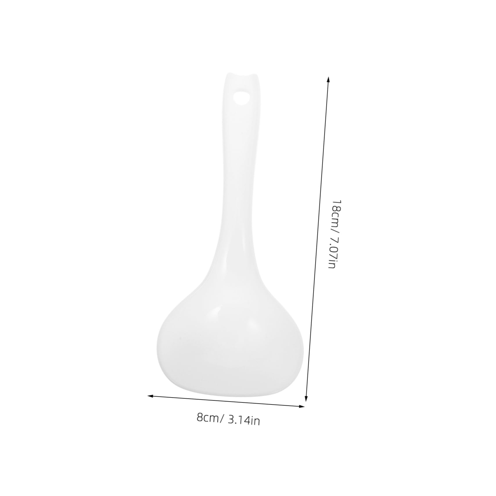 PRETYZOOM 30piezas Cuchara De Multifuncional Para Cocina Para Arroz y Porridge Diseño Ergonómico y Resistente