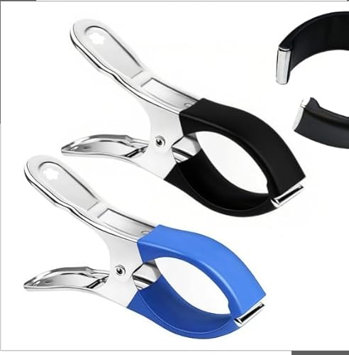 6 Pinzette per Asciugamano da Spiaggia Clip in Acciaio Inossidabile, Forti Vestiti, Pinze per Esterni, Pinza in Metallo Grandi, Pinze per Vestiti Pesanti di Lavarsi