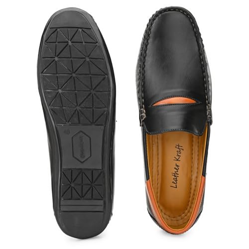 Image of Leatherkraft Mens Lk Eye Loafer Flat