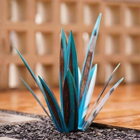 Plantes d'agave métal XDGJTBFMY Cover