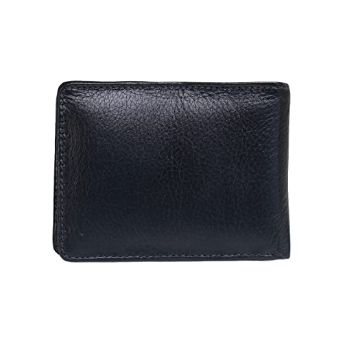 Carteira Masculina de Couro Legítimo Águia Couro -917 Cor:Preto;Tamanho:Padrão