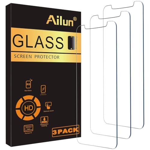 Ailun Screen Protector Compatible for iPhone 11 / iPhone XR [6.1 Inch], 3 Pack Case Friendly Tempered Glass