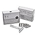 Swedish Platinum Bladed Double Edge Razor Kit for Zero Irritation - Stainless Steel Safety Razor Kit for Comfortable Wet Shaving with 5 Swedish Platinum Super Blades by grace & stella (5 Blades)