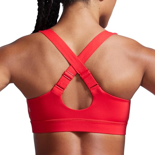 Image of CRZ YOGA Butterbreeze Cross Back Sports Bras | Medium Support, Removable Pads, Training, Fast Dry, Scoop Neck, Cut-Out, Adjustable Wide Straps, for Women