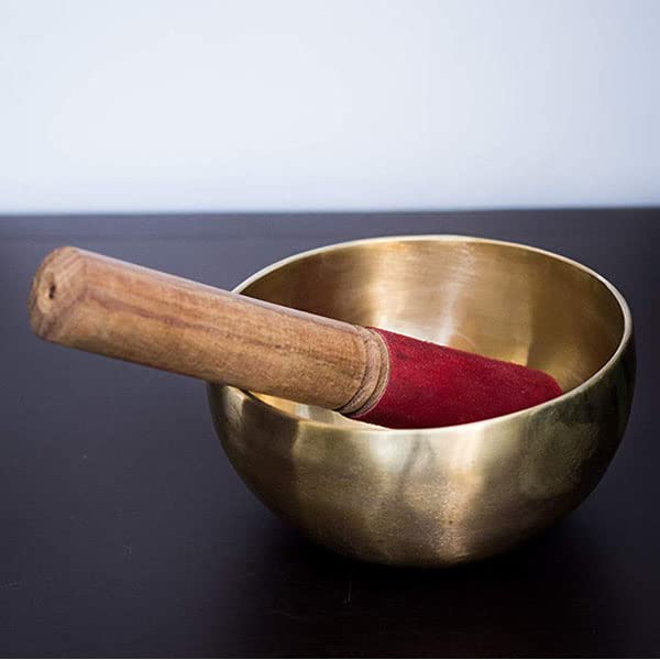 Hammered Tibetan old Antique Himalayan 7 Metal Singing Bowls For Meditation Bowl For Healing Prayer, Yoga With Mallet (8 Inch) - Image 2