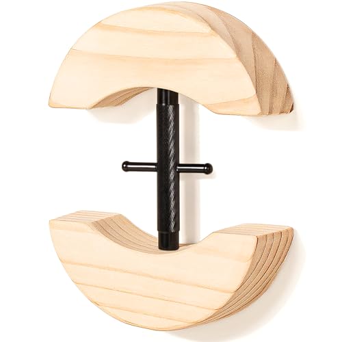 Image of Hat Stretcher, Hat Stretchers for Fitted Hats, Wooden Hats Stretcher with Lever Wrench, Extender for Men