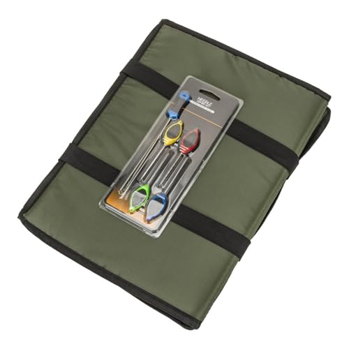 Generisch Angel-Abhakmatte Olivgrün mit Boilie-Nadeln