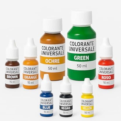 Foto di Lemag srl Colorante Universale per Idropitture e Smalti – Formati 15 ml e 50 ml – Vari Colori: Marrone, Arancio, Blu, Nero, Ocra, Verde, Giallo, Rosso – Alta Concentrazione (BLU, 15ML)