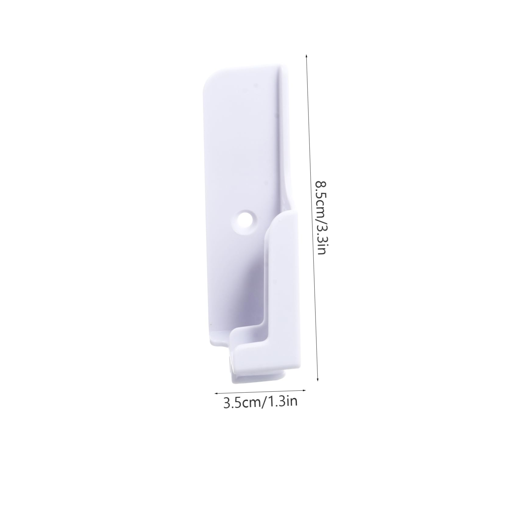 BRIGHTFUFU 1 Pair Adjustable Phone Wall Mount Dock Durable Material Easy Installation for Home Office Holds Devices Charge Organizer Space Saving for Tablets Smartphones