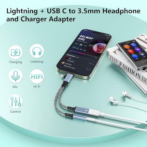 Câble de charge type C et audio jack résolvant le manque de prise iPhone - 2