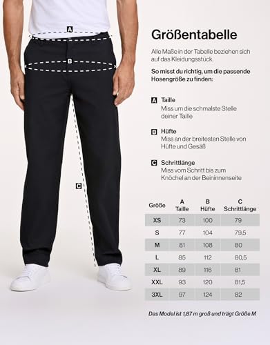 Chino Stretch Homme Lindbergh Coupe Décontractée Superflex - 5