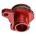 Bevinsee Aluminum Water Hose Fitting Coolant Port Fitting w/O-ring Compatible with BMW N52 N54 N55 Engine E90 E91 E92 E93 335i 335xi 135i 325i 330i 525i 525xi 528i 528xi 530i 530xi, 11537541992, Red