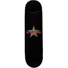 CCS 97 Star Skateboard Deck - Silver/Red - 8.375"