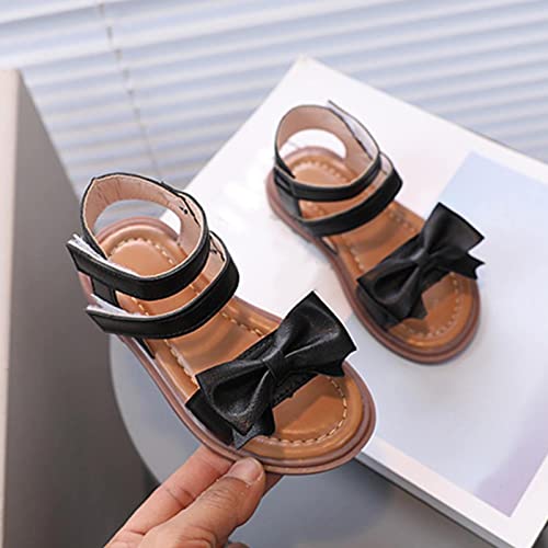 Girls' Sandals Summer Bowknot Sandals Slippers Little Girls' Soft Sole Sandals Roman Sandals Summer Sandals Girls Size 42