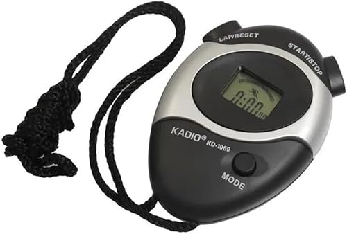 Cronômetro Relógio Digital Kadio para Atletismo Corrida Esporte Timer Data e Hora Controle do Tempo