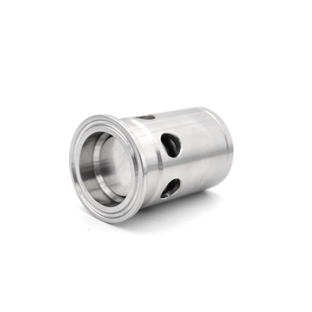 Válvula de seguridad de alivio de presión ajustable de 1,5" y 2" con triple abrazadera, de acero inoxidable SUS304, for cerveza, diámetro exterior de 50,5 mm y 64 mm.(Ferrule OD 50.5mm,3 Bar)