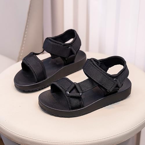 IWIHMIV Kids Sandals Girls Open Toe Sports Sandals Lightweight Boys Thick Sole Walking Water Shoes with Back Strap3