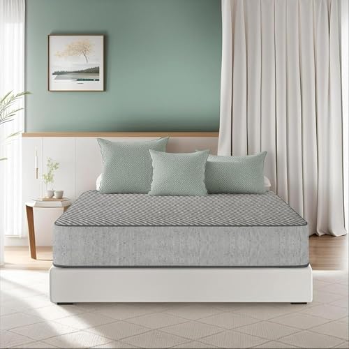 Orthopedic Mattress, Single Bed, 5-Inch, Medium Firm, Grey