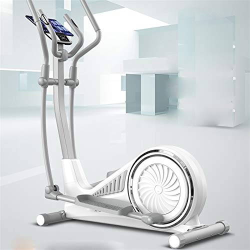 Image of Compact Elliptical Machines for Home Use with Heart Rate Monitor Magnetic Flywheel Elliptical Trainer Indoor Exercise Machine Smooth Quiet Home Gym Equipment Elliptical Cardio Machine