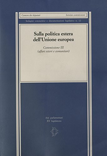 Sulla politica estera dell'Unione europea