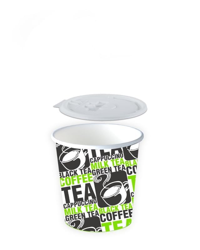 Buy KeyLine Packs Disposable Paper Glasses Set, Cups for Drinking ...