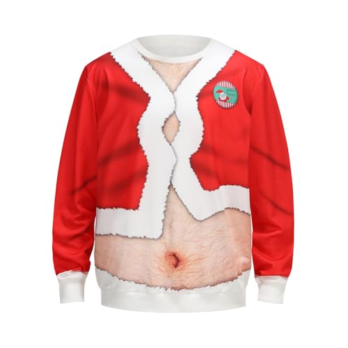 Santa Belly Costume Sweatshirt