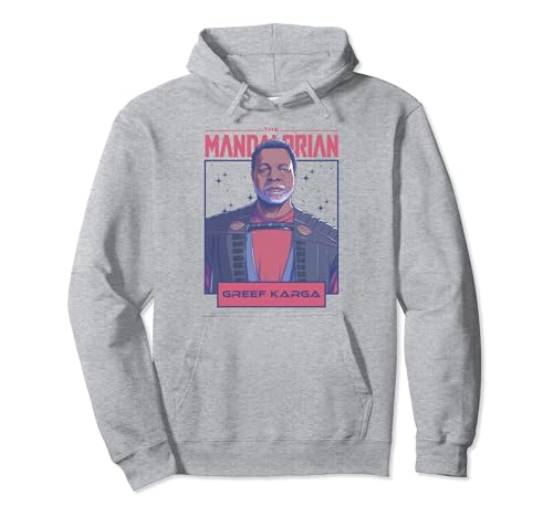 Sweat Star Wars The Mandalorian Greef Karga en maille premium avec portrait artistique