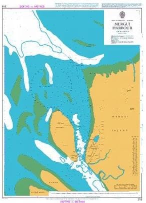 UKHO BA Chart 218: Mergui Harbour