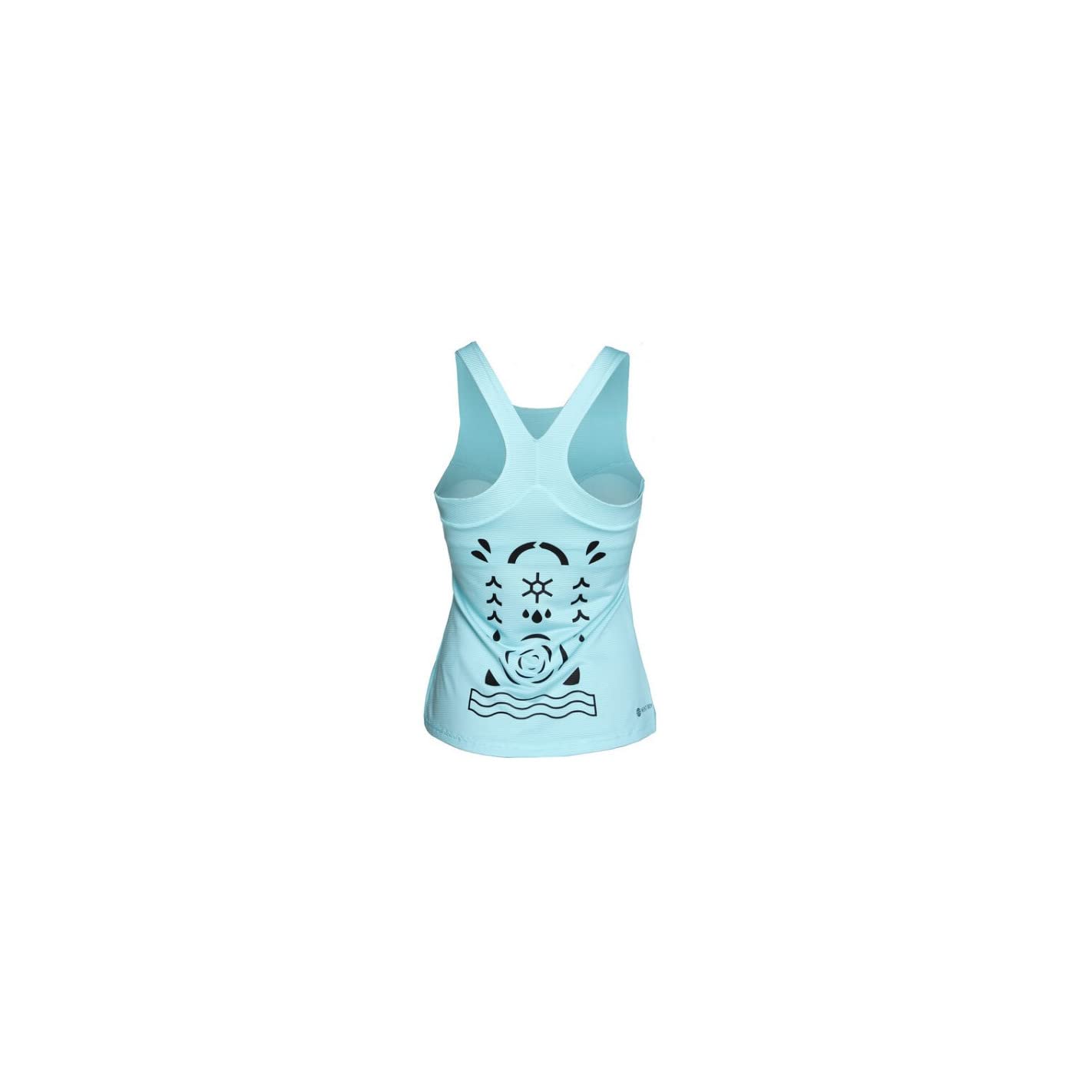 adidas Débardeur Femme par T Y-Tank Turquoise/Noir PE 2022