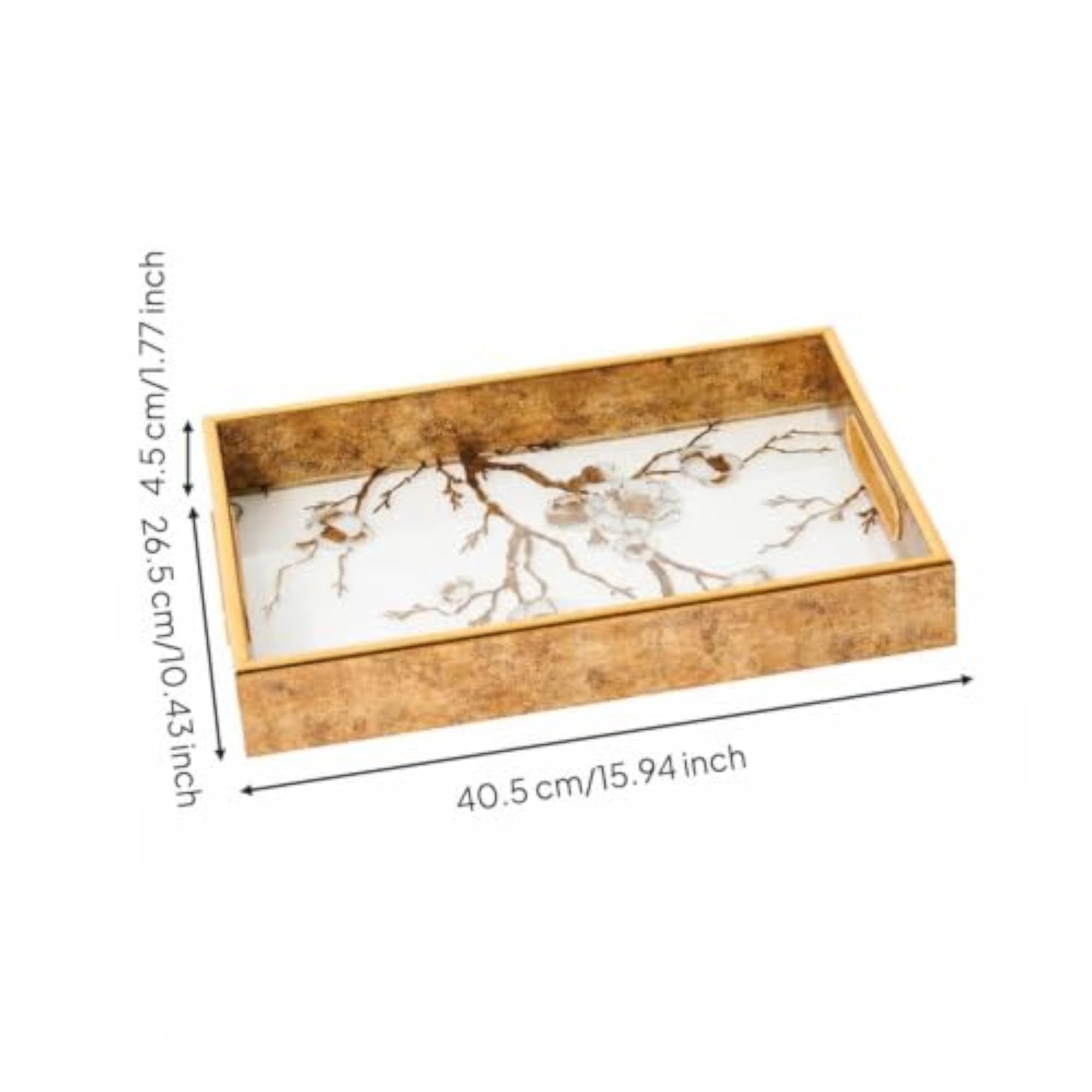 Low-Maintenance Decorative Storage Tray, Multi-Purpose