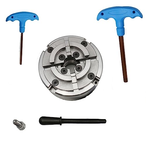 Mandrin De Tournage Du Bois KP96-E, Mandrin À Centrage Automatique À 4 Mâchoires De 4 Pouces Avec Filetage M30 * 3.5, Mandrin For Tour À Bois Bricolage