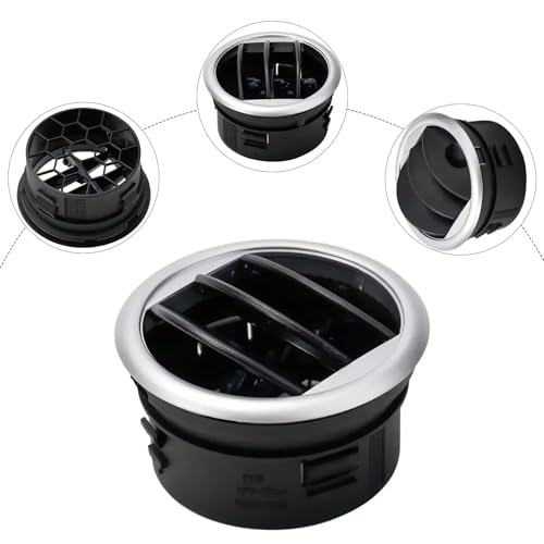 Cubierta de rejilla de ventilación orientable compatible con salpicadero de coche Lifan 320 4