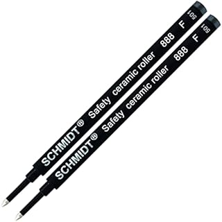 Schmidt 888 Rollerball Refill Black 2 Pack
