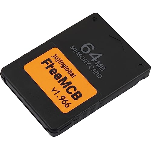 Image of 2pcs 64MB Free Memory Card Boot Free Mcboot for PS2, Plug and Play with opl New Version