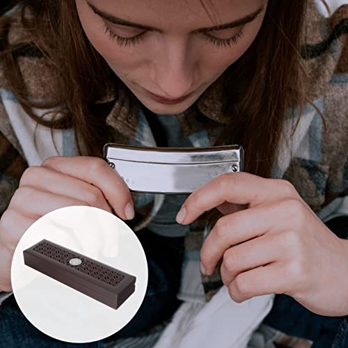 ERINGOGO Étui D’harmonica en Bois Rangement D’harmonica De Transport pour Accessoire D’instrument D’harmonica Unique - Les Beatles, Paul McCartney, John Lennon, RIngo Starr, George Harrison ERINGOGO Étui D'harmonica en Bois Rangement D'harmonica De Transport pour Accessoire D'instrument D'harmonica Unique – Image 4