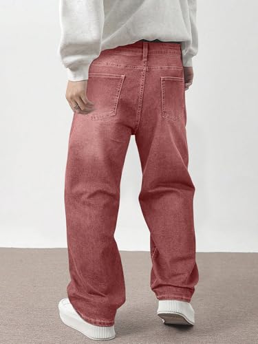 Image of JMIERR Men's Baggy Y2K Jeans Stretch Loose Fit Wide Leg Denim Pants | 5 Pockets, Oversized Casual Trousers, Vintage Relaxed wash, Breathable Cotton Blend,Hip Hop, Skater Streetwear, All-Season
