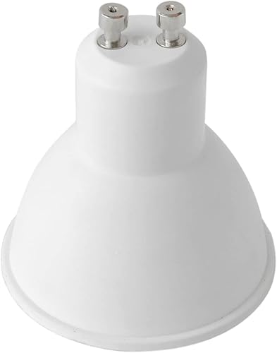 Miniatura 3 de Rysa Light Paquete de 10 focos LED GU10 de luz diurna, 5000 K regulables, iluminación empotrada equivalente a 5.5 W 50 W, 500 lúmenes, ángulo de haz