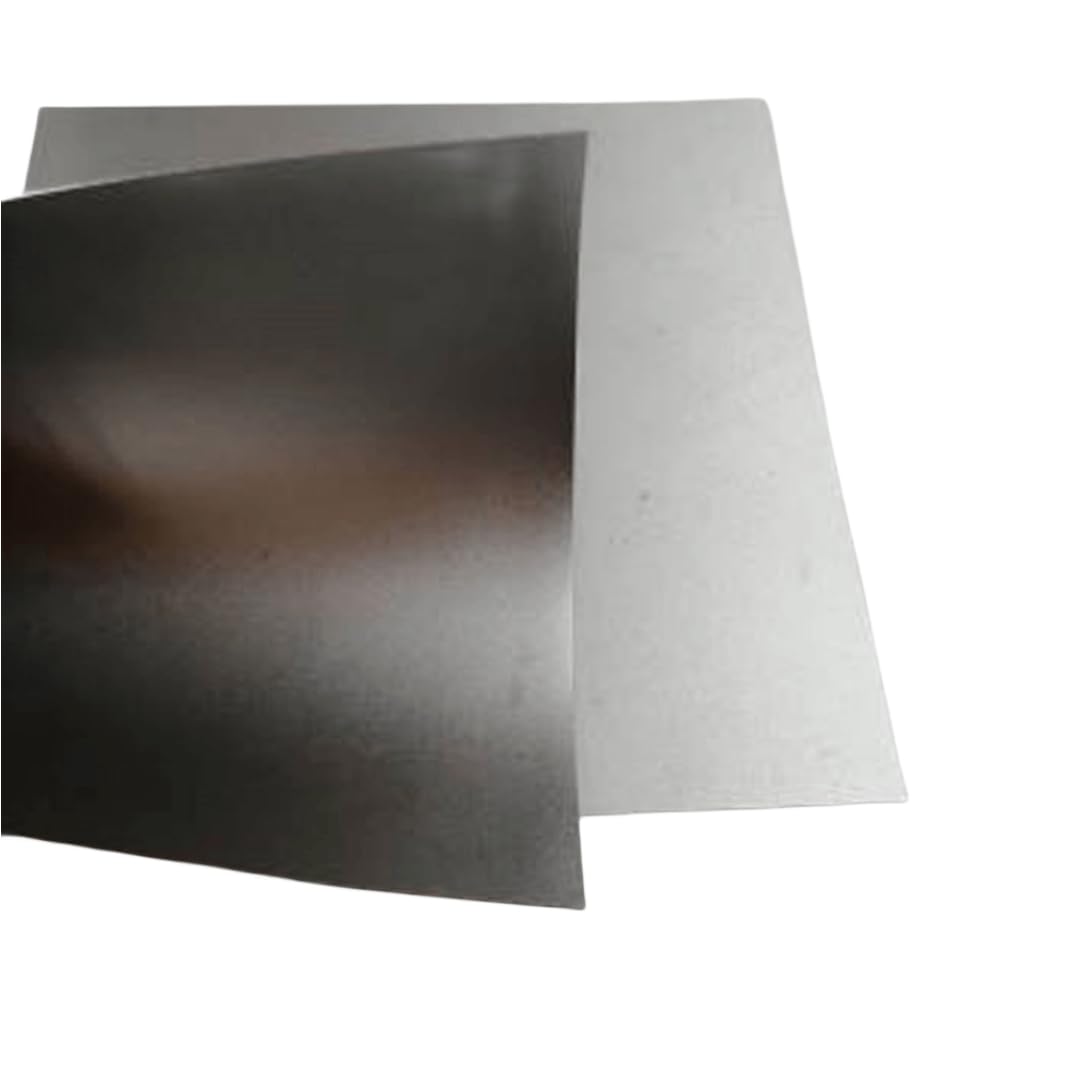 100 x 100 mm Ni-Ti-Legierungsplatte – Quadratisches Formgedächtnis-Legierungsblech – Nickel-Titan-SME-Metall for Laborzwecke – 1 Stück(0.3mm*100 * 100mm)