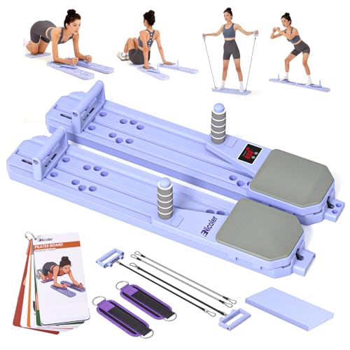 Nicoler Portable 8-in-1 Pilates Reformer Set