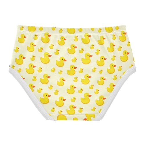 Cute Rubber Duck Yellow Toddler Girls's Underwear 2T 23018962