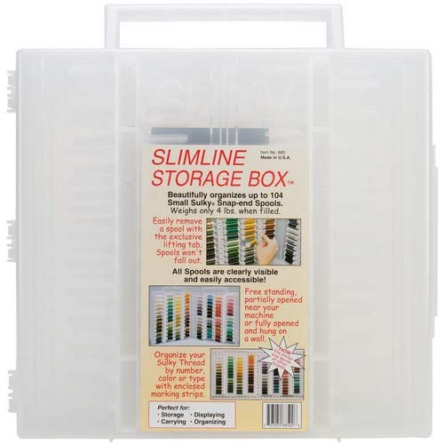 Sulky13x13 Storage Box, Clear
