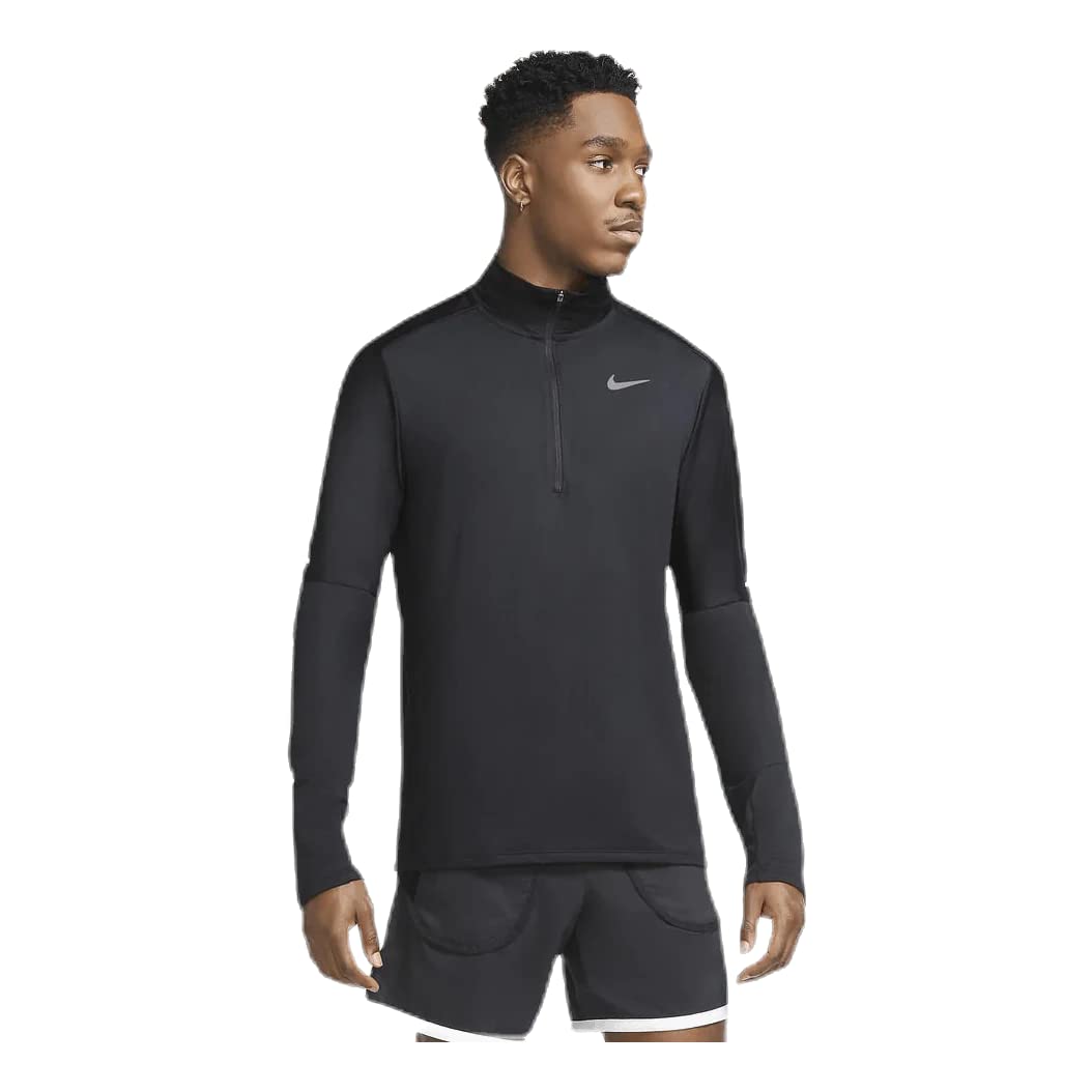 NikeMen's Tennis Element 1/2 Zip Top 3.0 BLK L