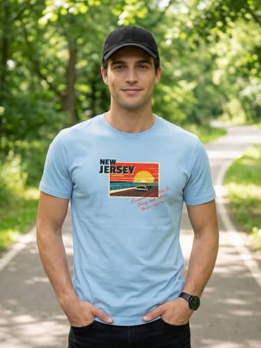 Image of Nobero 100% Cotton T Shirts for Men Stylish | Regular Fit | Graphic Printed T Shirts for Men 180 GSM Combed Cotton | Round Neck Half Sleeve