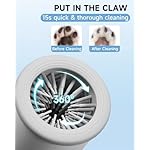 Automatic Dog Paw Cleaner for Dogs，Electric Dog Foot Paw Washer Cup and Massager，2 Speeds for Thorough Cleaning and USB Rechargeable,Pet Paw Feet Cleaner for Small Medium Dogs Cats (White) - Image 2