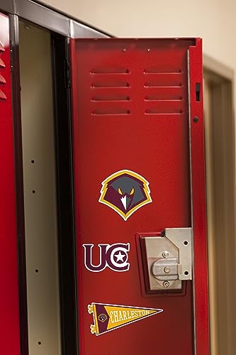 Image of University of Charleston 9ct Vinyl Large Deluxe Stickers Variety Pack - Laptop, Water Bottle, Scrapbooking, Tablet, Skateboard, Indoor /Outdoor - Set of 9