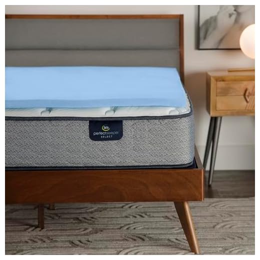 Serta Comfort Cool 1.5-in Gel Memory Foam Mattress Topper, Queen