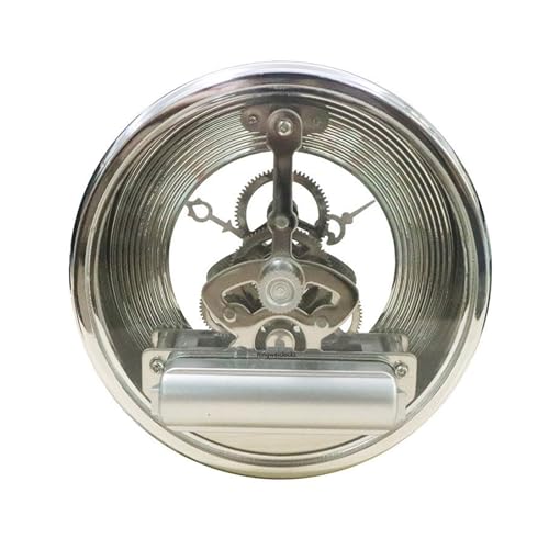 Reloj de escritorio de 100 mm de diámetro con cara transparente de mesa 6