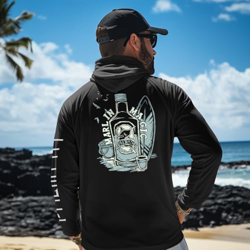 Image of Palmyth Fishing Shirts for Men Long Sleeve UPF 50+ Sun Protection Hoodie