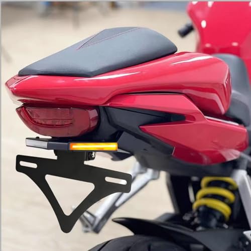 Support de plaque d'immatriculation à montage central rigide anti-vibrations CB650R