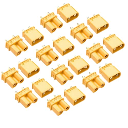 10�y�AXT30UPB XT30U-PB 2mm�v���O�I�X�ƃ��X�e�ۃR�l�N�^�[��for RC Lipo���W�R�����|�o�b�e���[��s�@�h���[�����i DIY�p�[�c